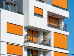 Textilscreens von ROMA orange 
