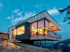 Textilscreens von ROMA bei modernem Einfamilienhaus