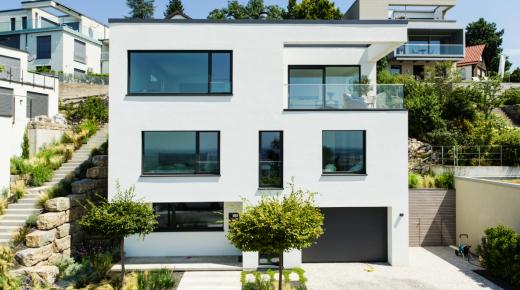 Alu-Holzfenster Kiefer