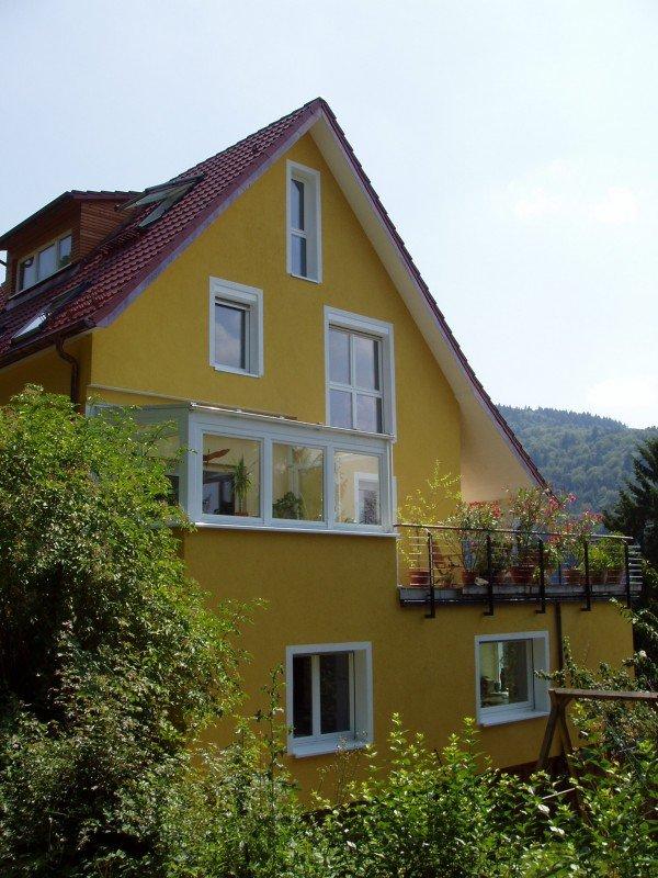 Kunststofffenster weiß mit Unterlicht