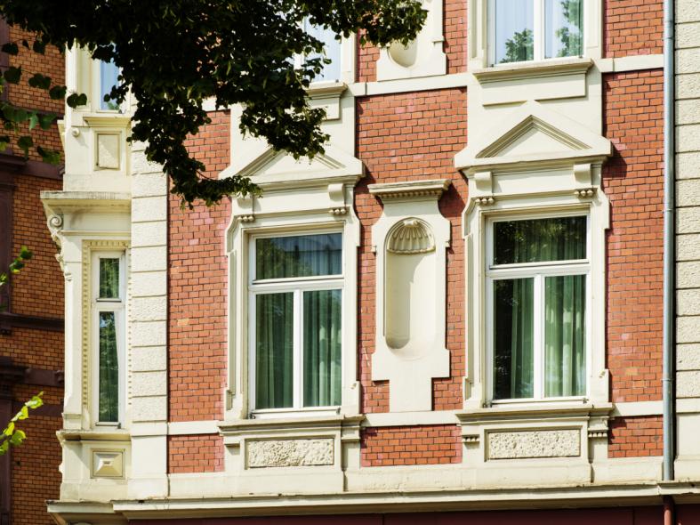 Holzfenster mit Wetterschenkel